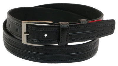 Ремень под брюки Skipper черный 3,5 см 4028410