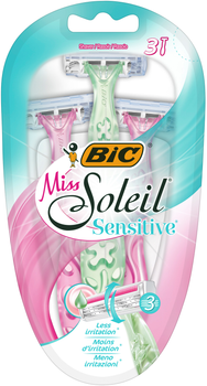 Набір бритв без змінних картриджів BIC Miss Soleil Sensitive 3 шт (3086123519176)
