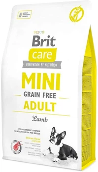 Сухой корм Brit Care Mini GF Adult Lamb для собак миниатюрных пород с ягненком 2 кг (170770)