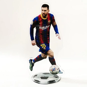Акриловая фигурка футболиста - Лионель Месси - Барселона (Lionel Messi) Подарок футболисту - 15 см
