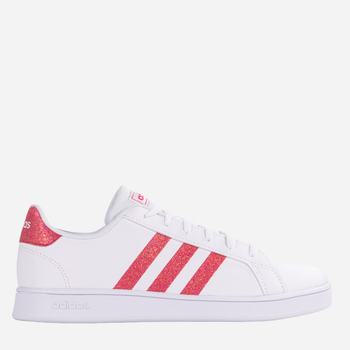 Tenisówki młodzieżowe dla dziewczynki adidas Grand Court K EG5136 36.5 Biały/Różowy (4051043376313)