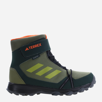 Підліткові зимові черевики для хлопчика adidas Terrex Snow CF R.RD IF7496 36.5 Оливкові (4066757056345)