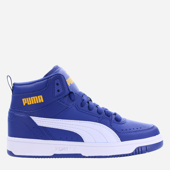 Підліткові демісезонні черевики для хлопчика Puma Rebound JOY J 374687-17 38.5 Сині (4065452624088)