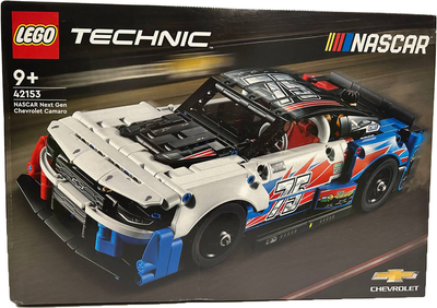 Zestaw klocków LEGO Technic NASCAR Next Gen Chevrolet Camaro ZL1 672 elementy (42153) (955555906093180) - Outlet