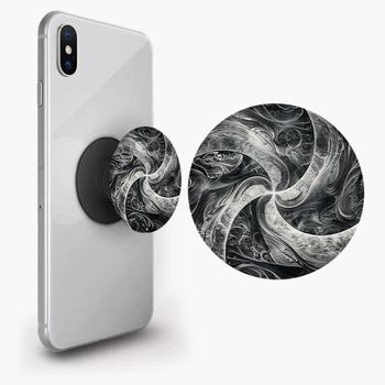 Держатель для телефона PopSockets абстракция #2 Черный