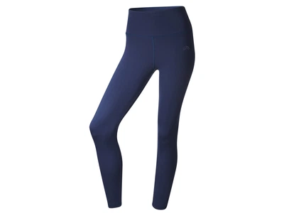 Спортивные леггинсы с карманом для ключей для женщины Crivit LYCRA® 434767 S темно-синий