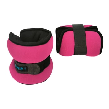 Утяжелители на руки и ноги спортивные 2 кг х 2 шт. Pink/Black 20617118