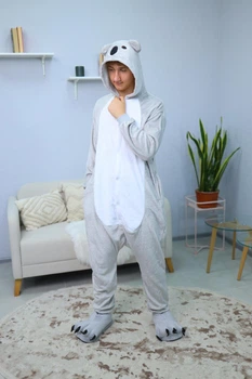 Пижама Кигуруми My Kigu Мужская Коала Серый размер M 155-165 см (21059411)
