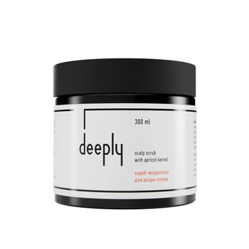 Скраб Deeply scalp scrub with apricot kernel для кожи головы 300 мл