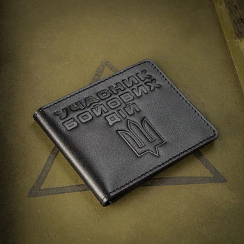 Обкладинка M-Tac для посвідчення УБД чорна