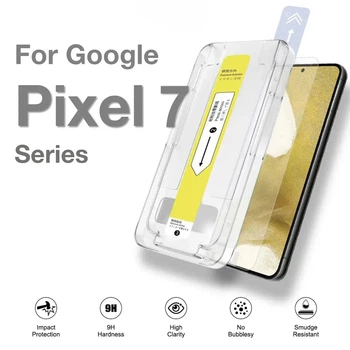 Защитное стекло 2.5D для Google Pixel 7 (с лотком для точной установки)