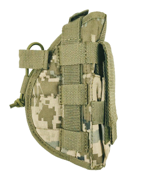 Кобура універсальна Wintac Ranger Black Molle піксель