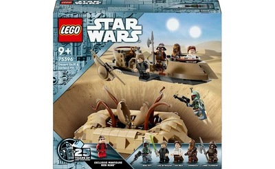 Конструктор LEGO Пустельний скіф та яма Сарлакка 558 деталей (75396)