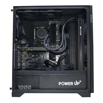 Рабочая станция PowerUp Desktop #112 Core i7 12700K / 16 GB / HDD 1 TB / SSD 256GB / NVIDIA Quadro M4000 8GB для 3D моделирования видеомонтажа рендеринга для инженеров и архитекторов