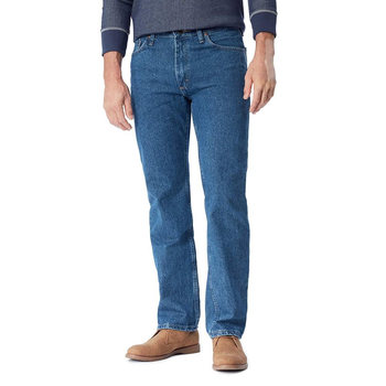 Джинсы мужские Wrangler Authentics - Medium Stonewash W33 L34 Синий (ZM100SW)