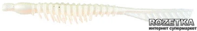 Силикон Nomura Ribbed Curlly Tail 4" 8 шт 056 Pearl White (NM71205610)