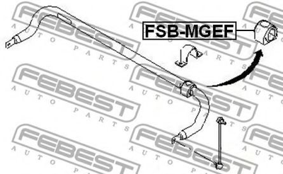 Втулка стабілізатора Febest (FSBMGEF)