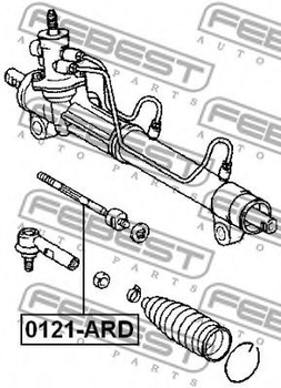 Рулевая тяга Febest (0122ARD)