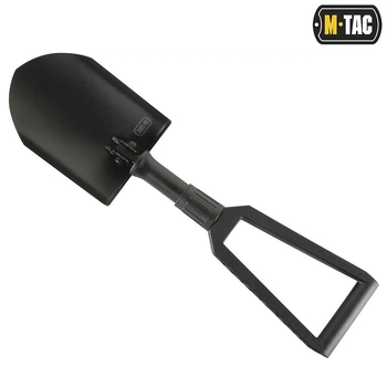Складная М-Тас лопатка с чехлом Black черная