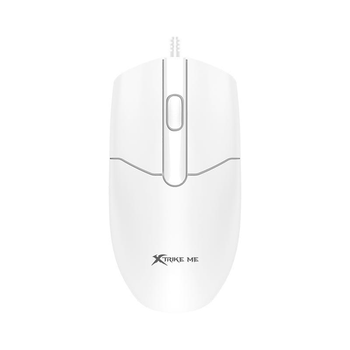 Мышь компьютерная проводная XTRIKE ME GM-124 |1000dpi| White
