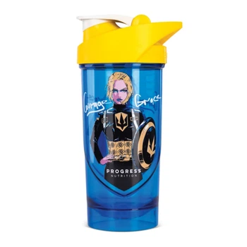 Шейкер “Captain Girl” Courage Grace 700 мл, Blue/Yellow Progress Nutrition (fit0023531)