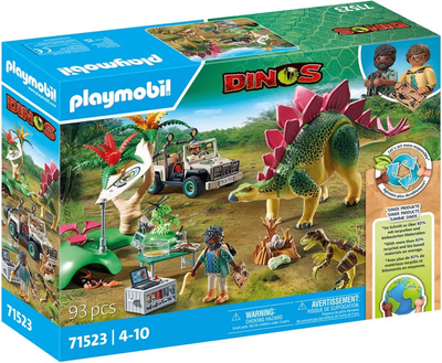 Zestaw figurek Playmobil Dinos Obóz badawczy z dinozaurami 71523 (4008789715234)