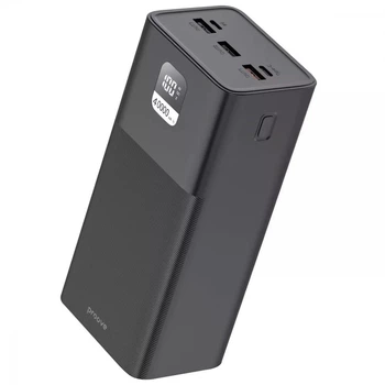 Повербанк 40000mAh 100W Proove Giant Powerbank 20V 5A 3xUSB/Type-C/microUSB чорний (PBGI99320001)