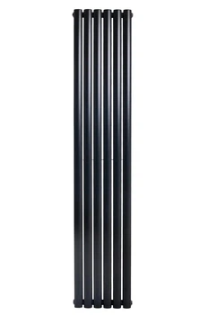 Дизайнерский радиатор отопления ARTTIDESIGN Rimini II 6/1800/354/50 вертикальный черный матовый