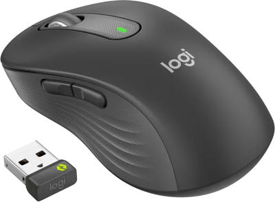 Миша Logitech Signature M650 L Wireless Mouse Graphite (910-006236)