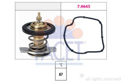 Термостат Mercedes Benz Sprinter/W638/639 OM611/612/646 99-10 (вставка) Facet (78784)