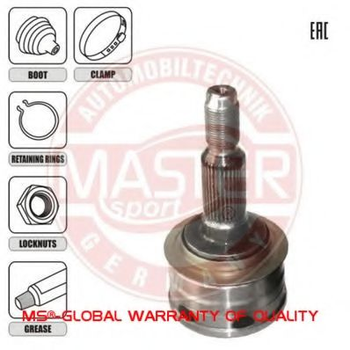 Шрус CHEVROLET LACETTI зовн. (33/22) Master-Sport (1516550SETMS)