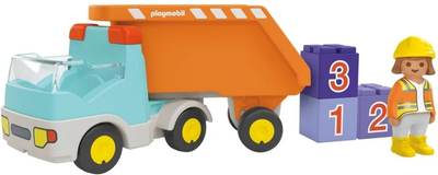 Zestaw z figurką Playmobil Junior Wywrotka 71685 (4008789716859)