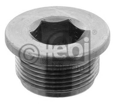 Пробка маслосливного отверстия без уплотнительного кольца FEBI BILSTEIN 03013 Febi Bilstein (03013)