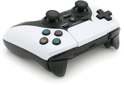 Беспроводной геймпад Brazzers BR-PS02 для PS4 Wireless DualShock 4, 3.7V, 600mAh, Box White (YT35986)