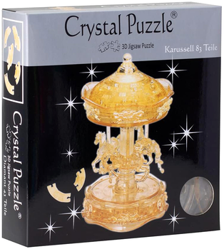 3D Puzzle Bard Centrum Gier Crystal Duża Karuzela 83 elementy (4018928591520)