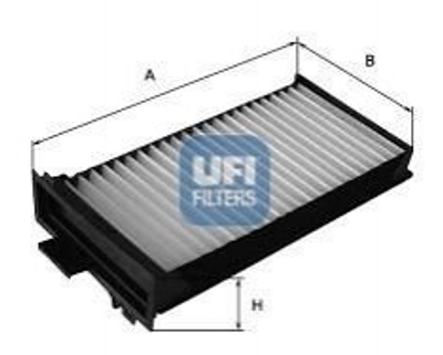 Фильтр, воздух во внутреннем пространстве UFI (5333000)