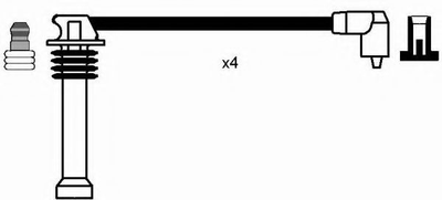 Комплект проводів запалення NGK (8542)