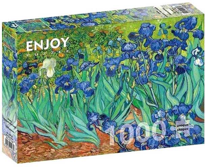 Puzzle Enjoy Vincent Van Gogh Irysy 68 x 48 cm 1000 elementów (5949194011858)