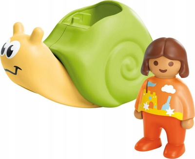 Zestaw z figurkami Playmobil Junior Huśtawka z funkcją grzechotki 71699 (4008789716996)