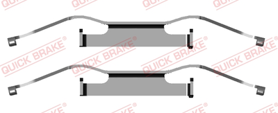 Монтажный компл.,тормоз.колодки Quick Brake (1091680)