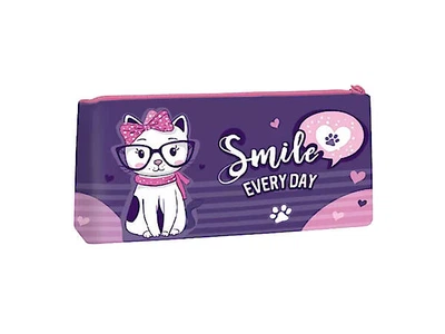 Пенал-косметичка силиконовый "smile" KIDIS (13099)