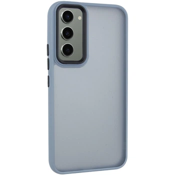 Чохол на Samsung Galaxy A35 / для самсунг галаксі А35 з кольоровим бортом Sierra Blue