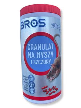 Гранули від мишей та щурів Bros Родентицид муміфікуючий 250 г