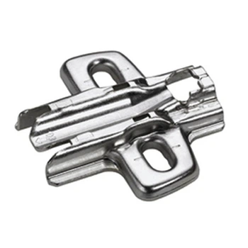 Крестообразная монтажная планка Hettich 8099 LR 28мм h=3 для штольных петель под прикручивание, расстояние 3,0 мм(9071572)