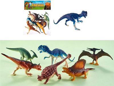 Zestaw figurek Trifox Dinozaury 6 szt (5901353669232)