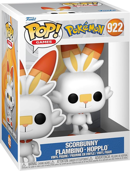 Фігурка Funko Pop Games Pokemon Scorbunny 9 см (0889698690812)