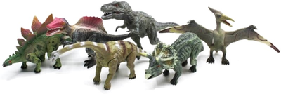 Zestaw figurek Robetoy Dinozaury 6 szt (7300009418688)