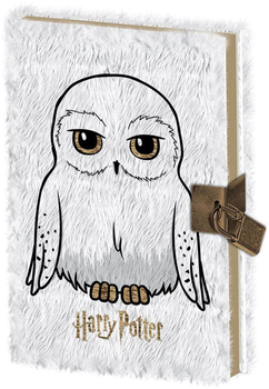 Notatnik premium Pyramid Harry Potter Hedwiga zamykany A5 (5051265740045)