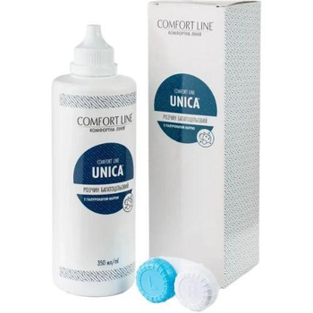 Розчин для контактних лінз багатофункціональний Avizor Unica Comfort Line 350 мл