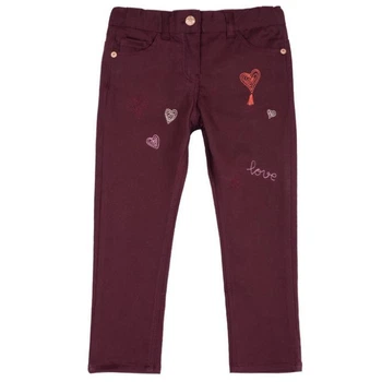 Брюки для девочки Chicco 090.08058.078 122 см Бордовый